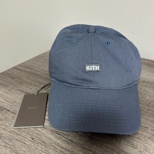 NWT Kith Pigment Wash Dad Hat in Blue